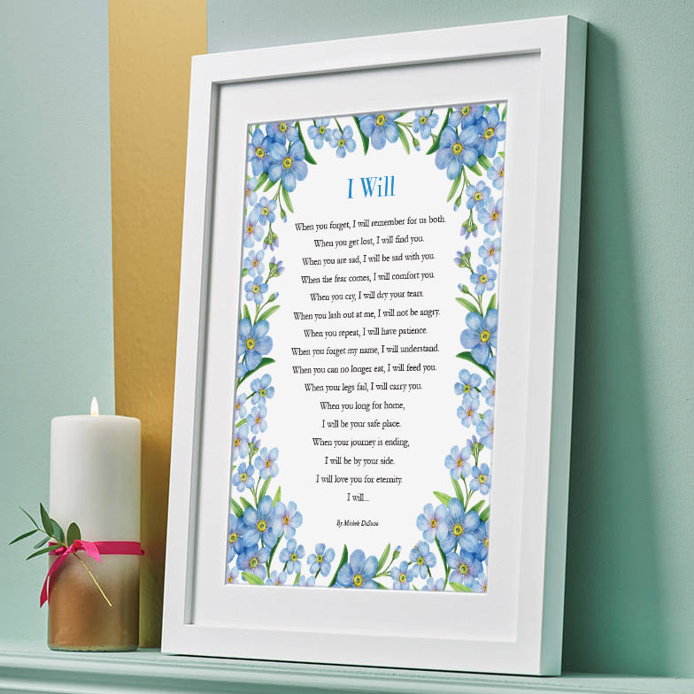 "I Will" (Alzheimer & Dementia) Gift