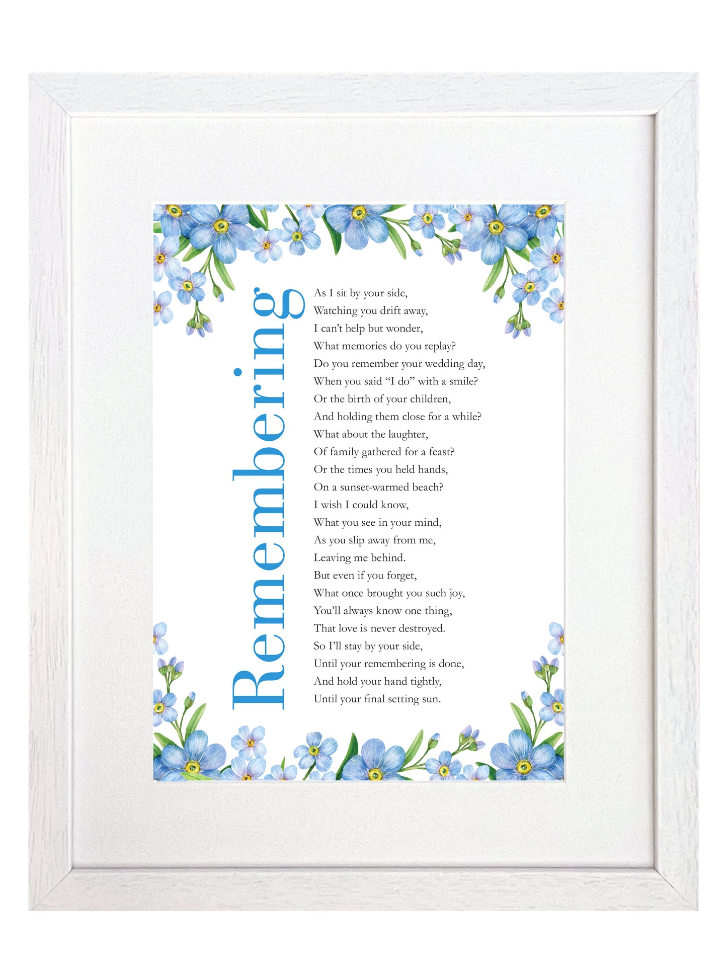 "Remembering" (Alzheimer & Dementia) Gift