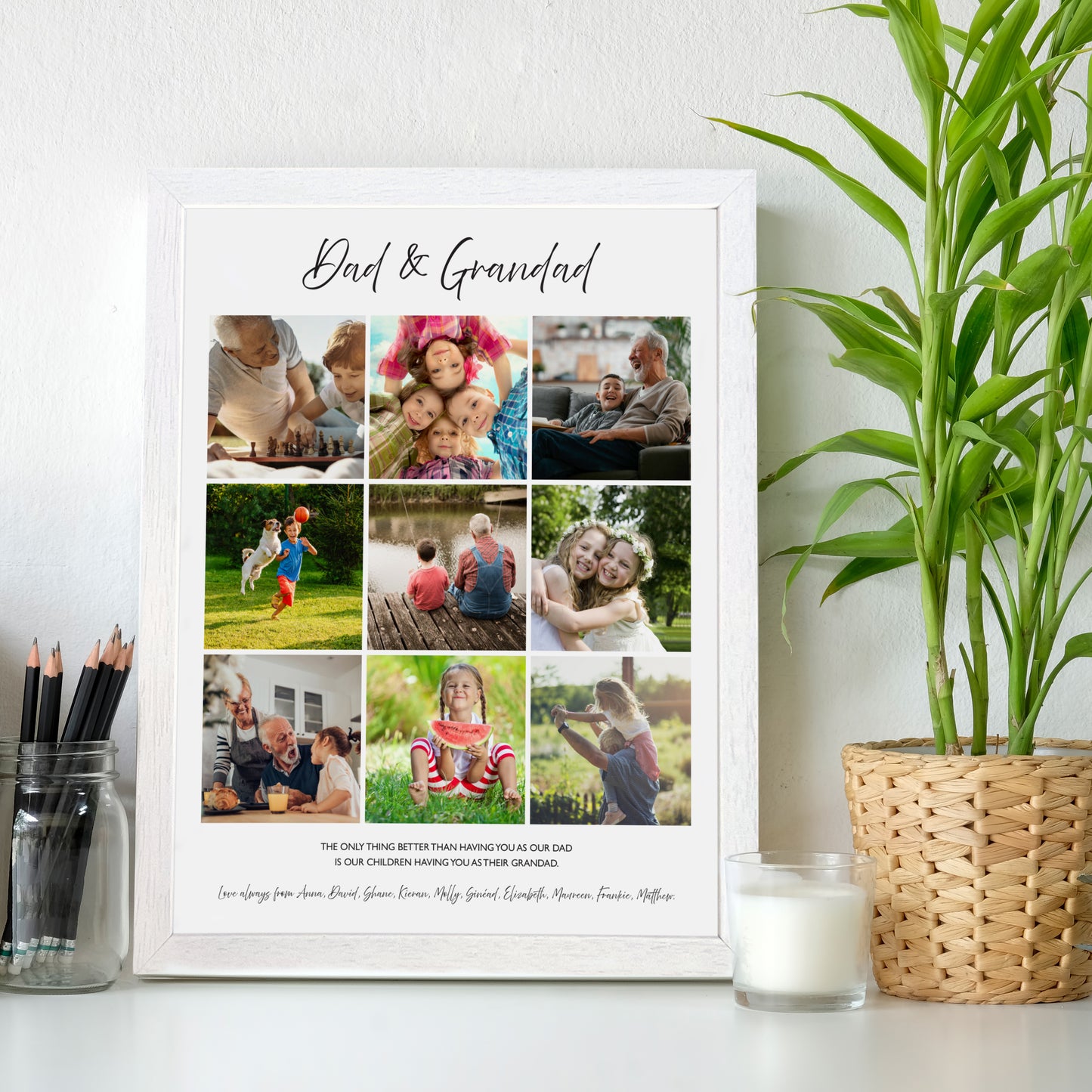 Father's day Photo Collage