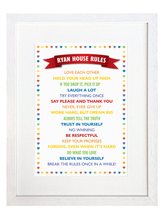 The Family House Rules (Large)