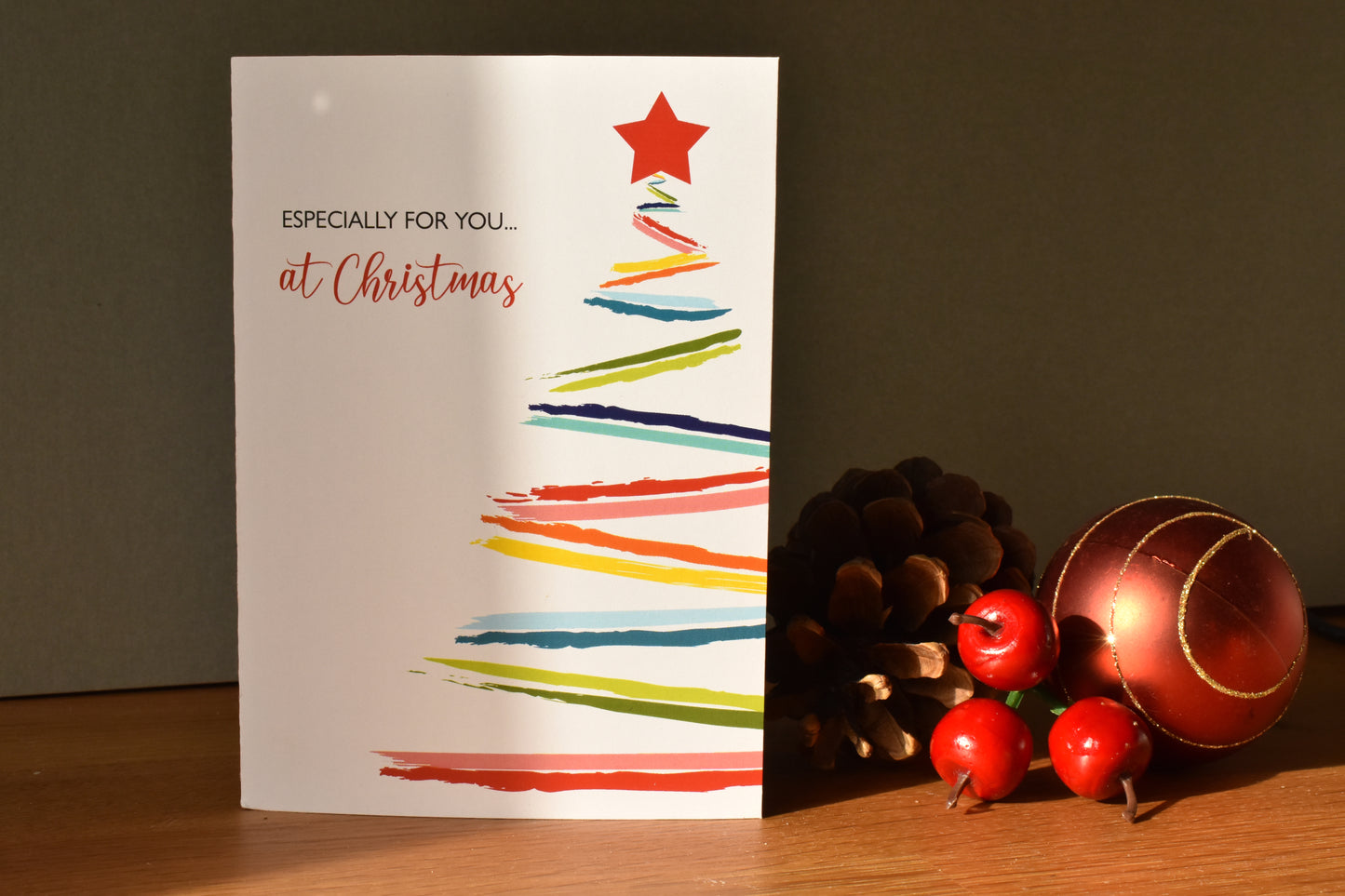 Family / "Santa, please stop at" Christmas stockings - 26cm x 26cm