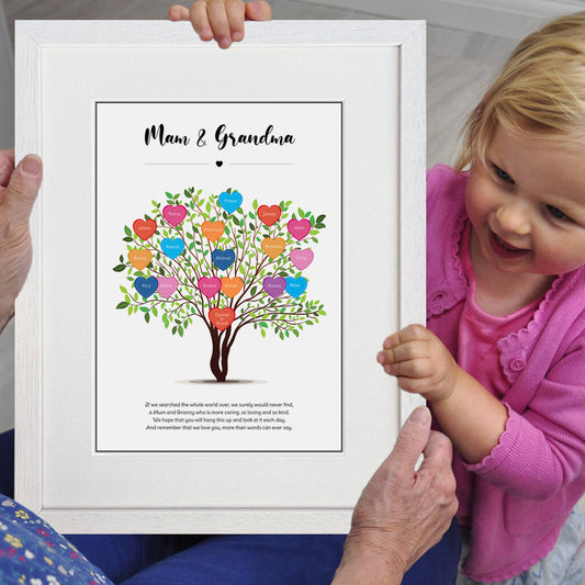 Grandchildren Family Tree - Large