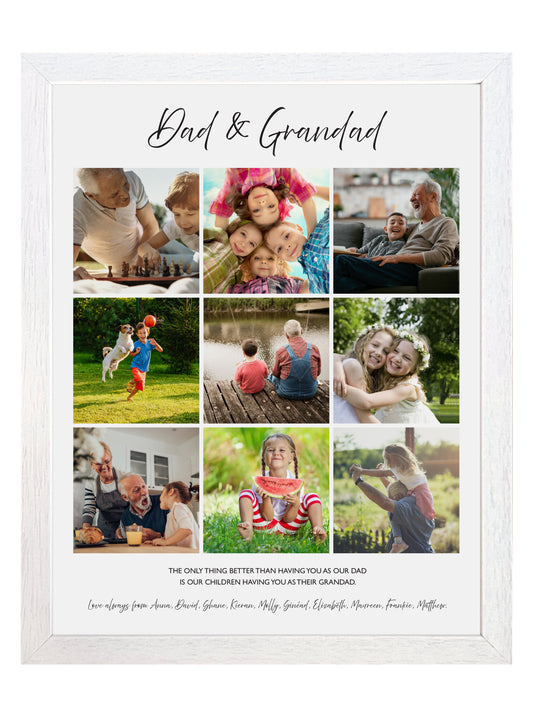 Father's day Photo Collage
