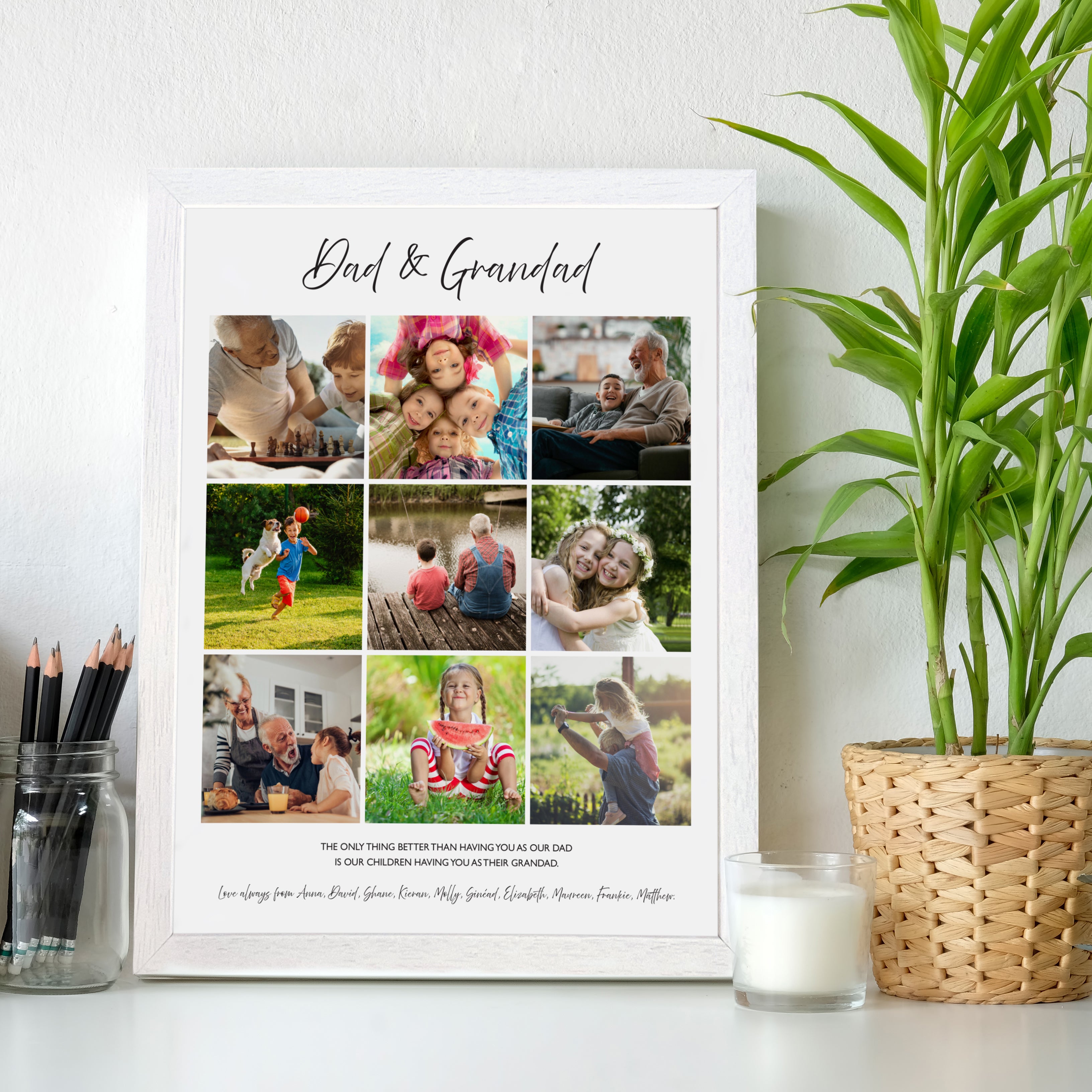 Father's day Photo Collage – Simply Individual