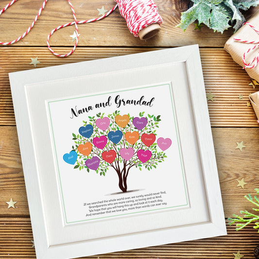 Grandchildren Family Tree - 26cm x 26cm