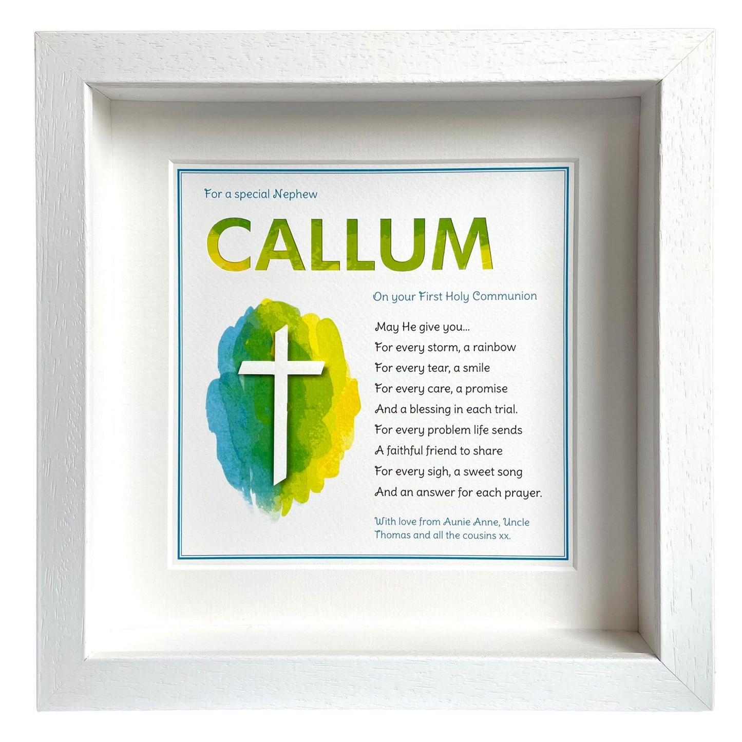 Handmade Communion Collection - "Callum"