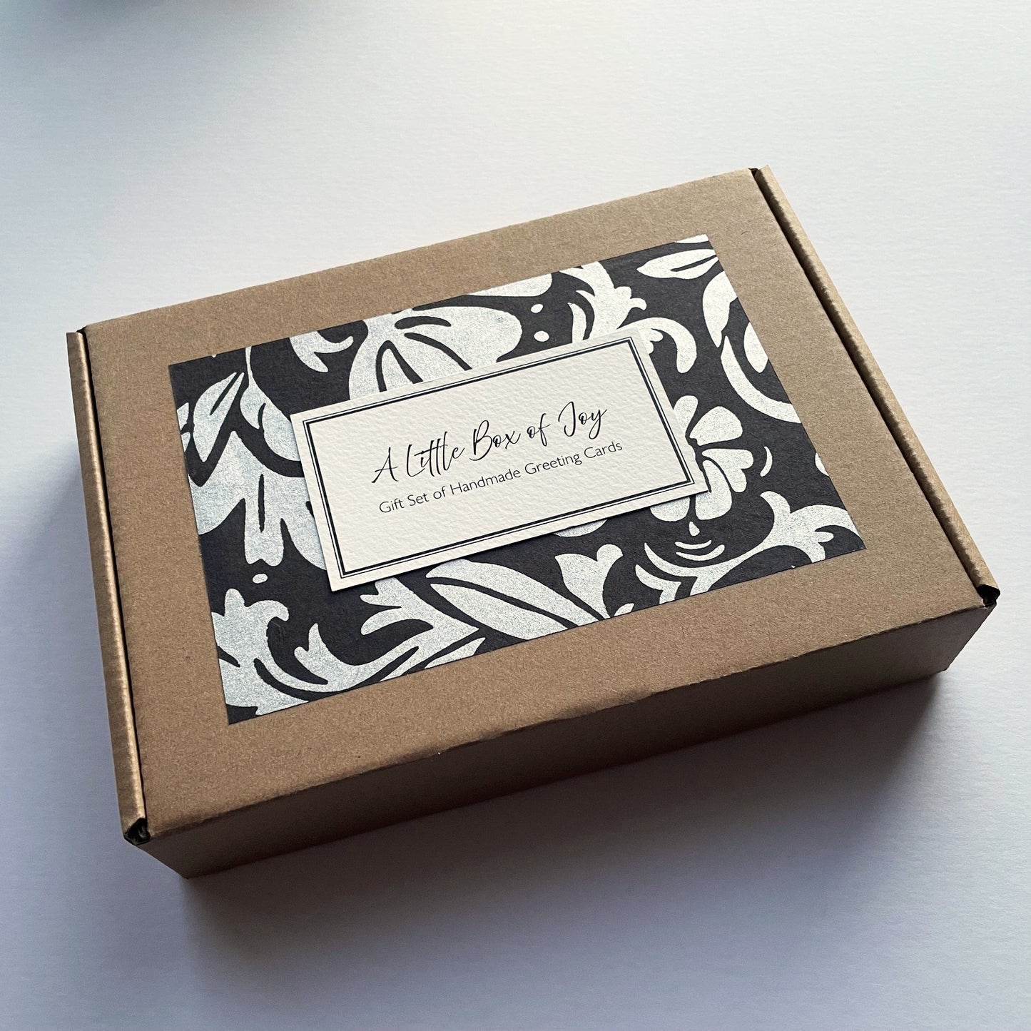 "Little Box of Joy" - Gift set of 10 handmade cards