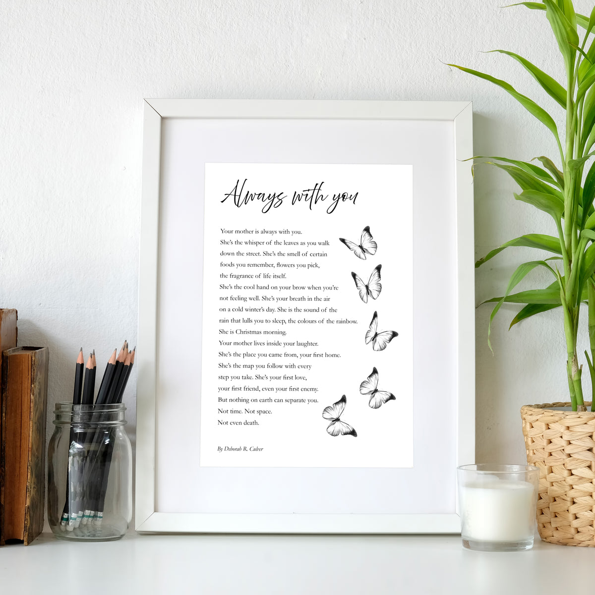 "Always With You" (14"x11" mounted print)